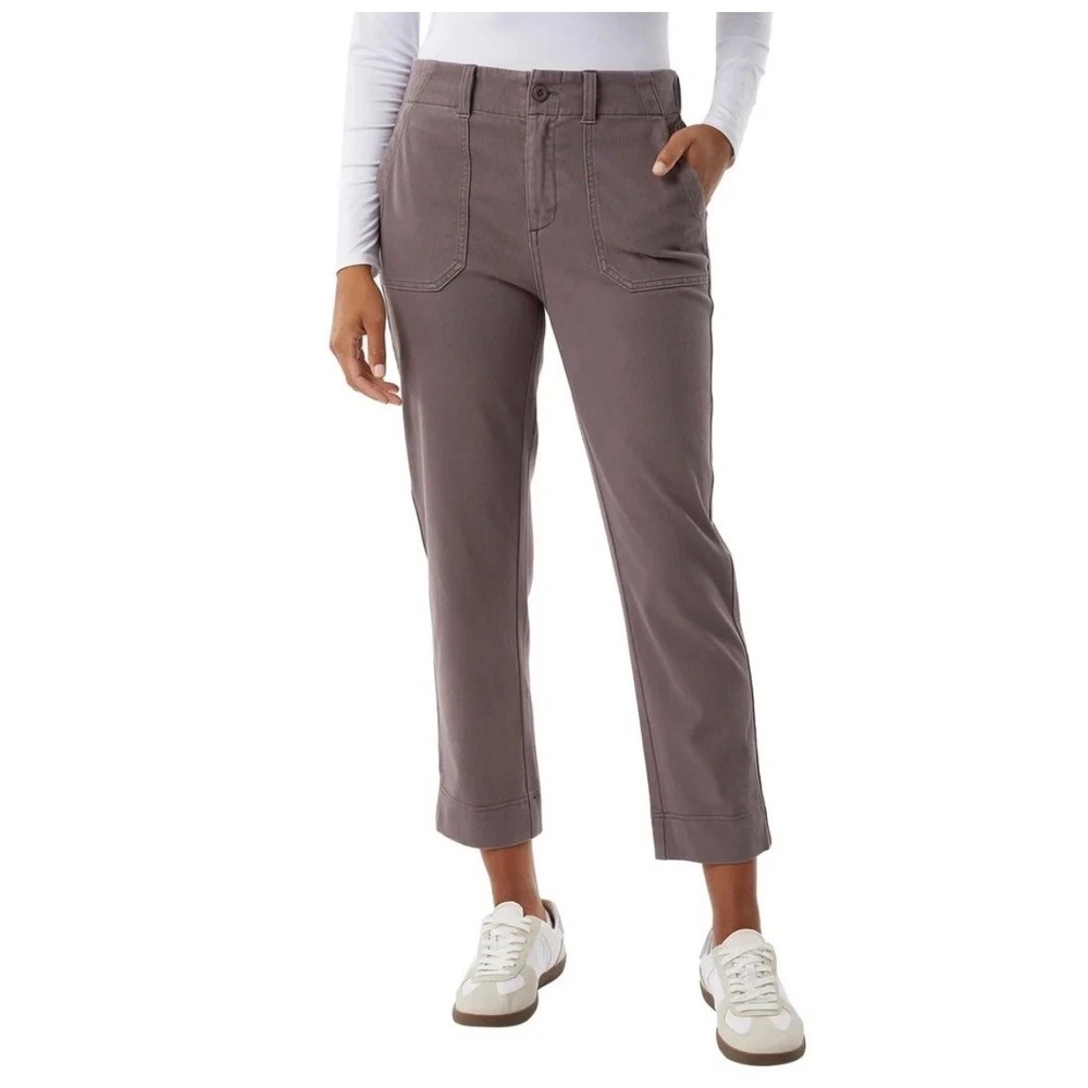 NWT 32 Degrees Cool Women's Purple Ankle Length Pant XXL Comfort Stretch Casual